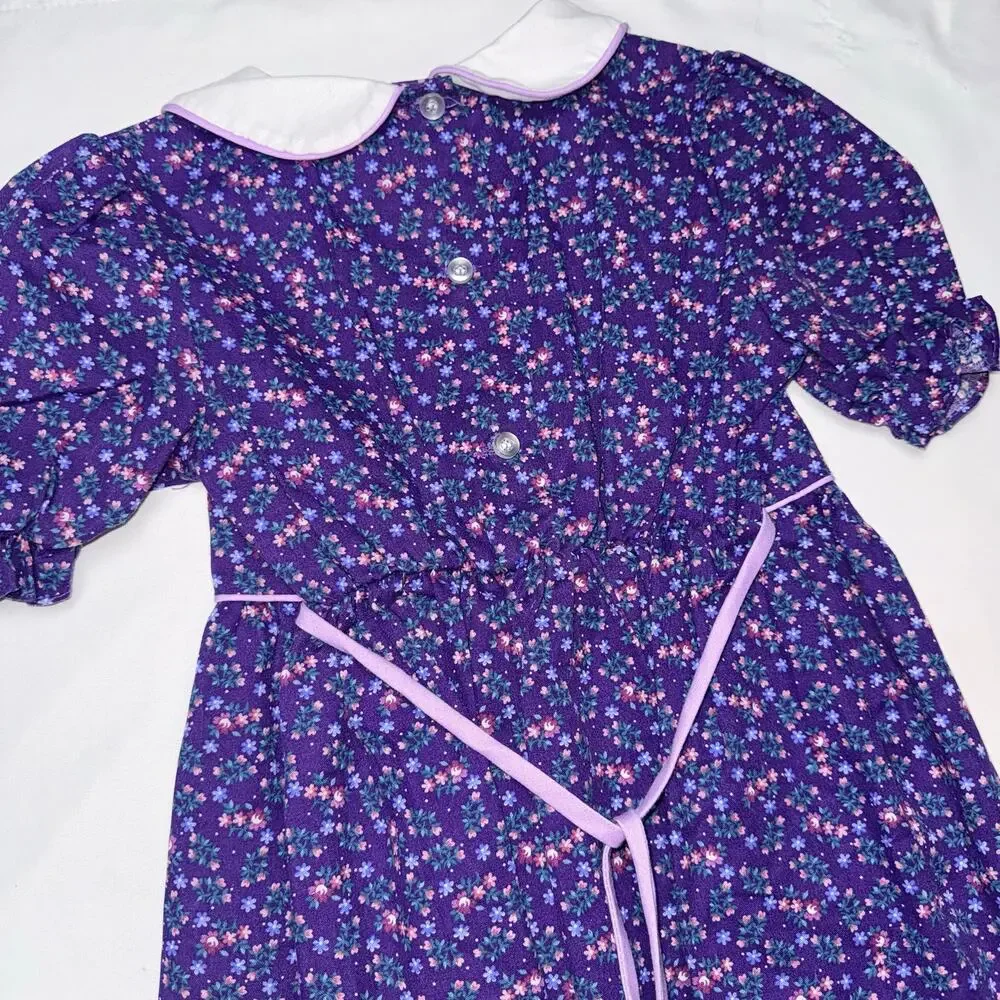 Vintage Robyn Sue best guess 4T purple floral dress